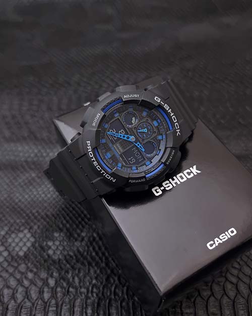 ساعت مچی مردانه G-SHOCK کاسیو مدل CASIO-GA-100-1A2