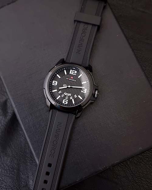 ساعت مردانه نیوی فورس NAVIFORCE کد 9215 مشکی