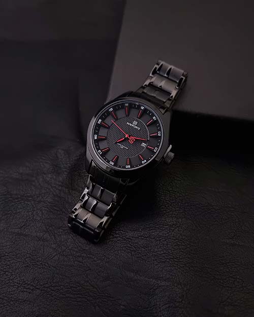 ساعت مردانه نیوی فورس NAVIFORCE کد 8032 مشکی 