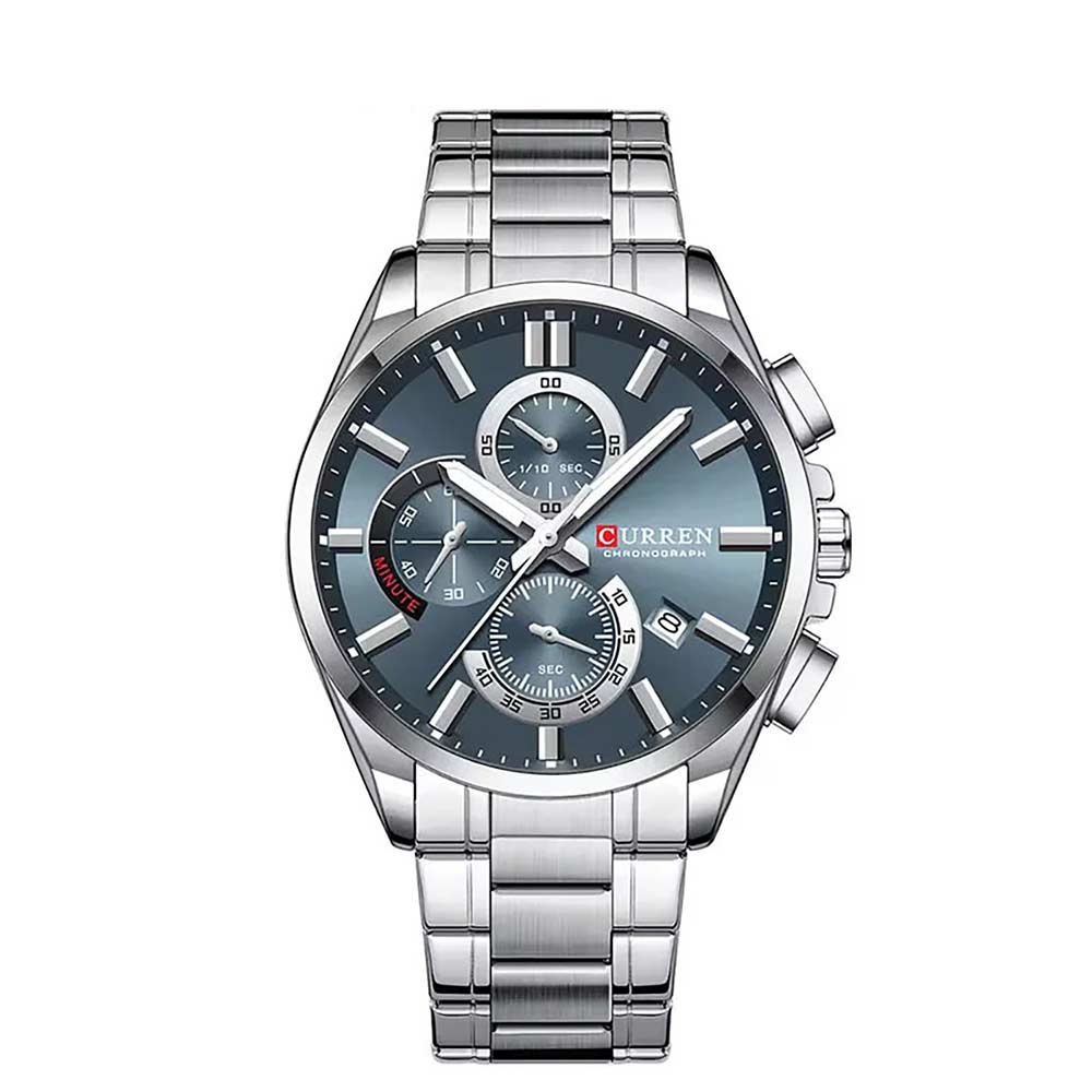 ساعت مردانه کارن CURREN کد 8475 نقره ای